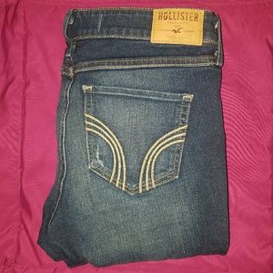 Hollister high waisted distressed jeans
